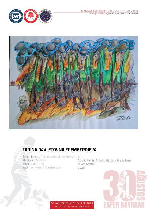 ZARINA DAVLETOVNA EGEMBERDIEVA